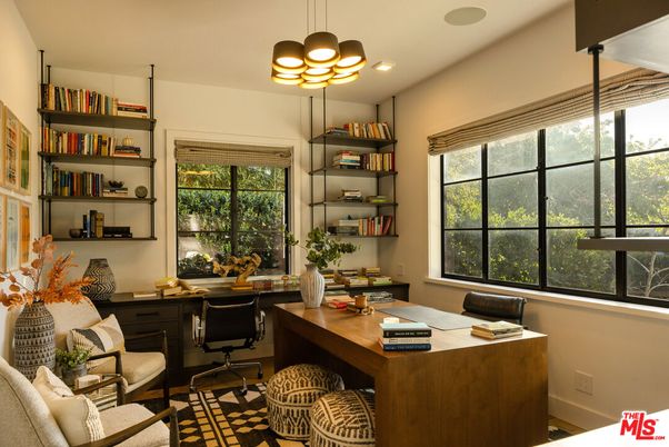 Home Office, Interior, Pendant Lights, Recessed Lighting