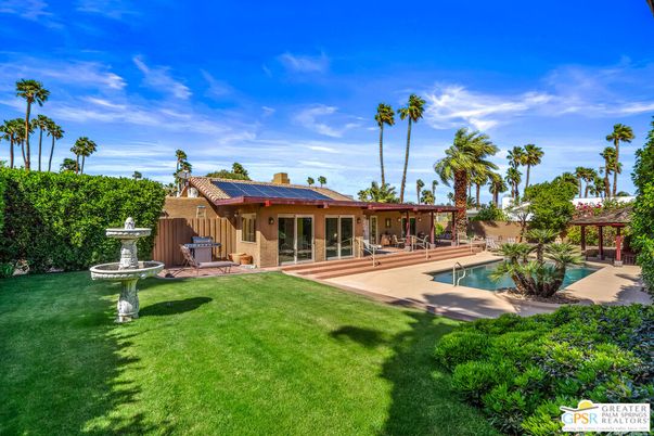 Backyard, Exterior, Pool, Solar Panels