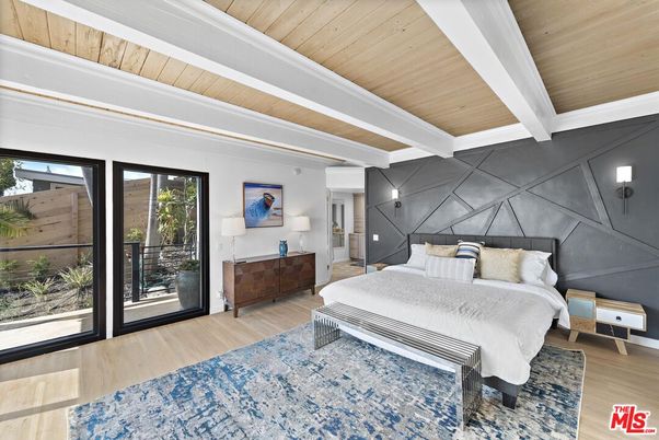 Bedroom, Interior, Wooden Ceilings, Wood Texture Flooring