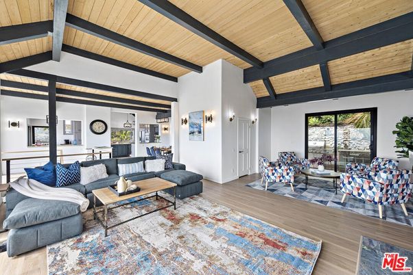 Dining room, Interior, Living room, Wooden Beams, Wooden Ceilings, Wood Texture Flooring