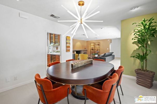 Dining room, Interior, Living room, Pendant Lights, Recessed Lighting