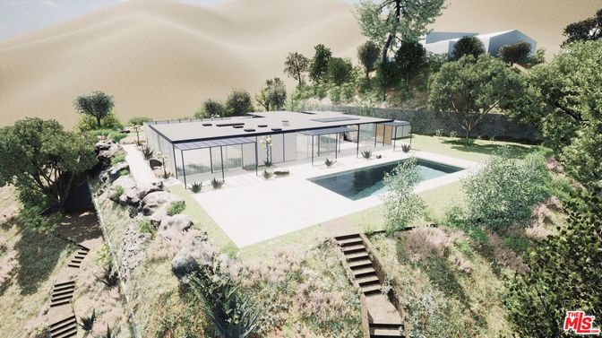 Exterior, Pool, Solar Panels