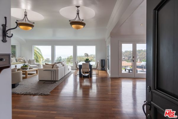 Fireplace, Interior, Living room, Pendant Lights, Wood Texture Flooring