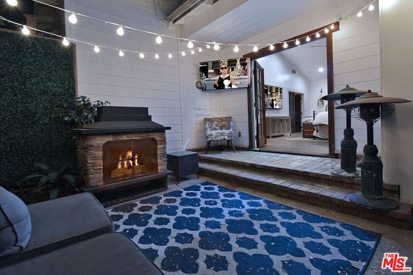 Bedroom, Fireplace, Interior