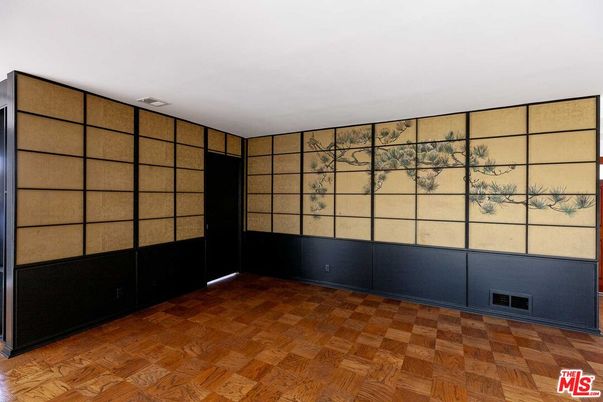Empty room, Interior, Wood Texture Flooring