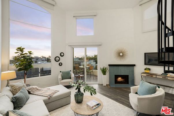 Dining room, Fireplace, Interior, Living room, Wood Texture Flooring