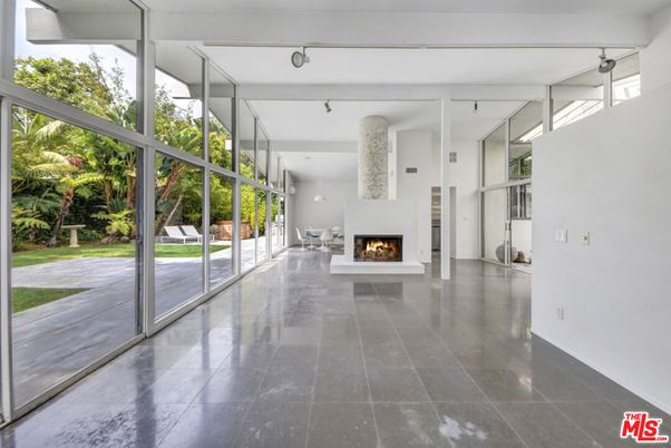 Empty room, Fireplace, Interior, Pendant Lights