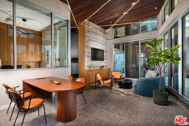 Dining room, Interior, Living room, Stone Walls