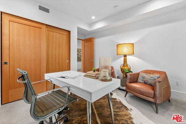 Home Office, Interior, Recessed Lighting