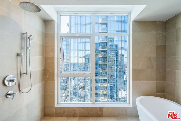 Bathroom, Free Standing Baths, Glass Shower, Interior