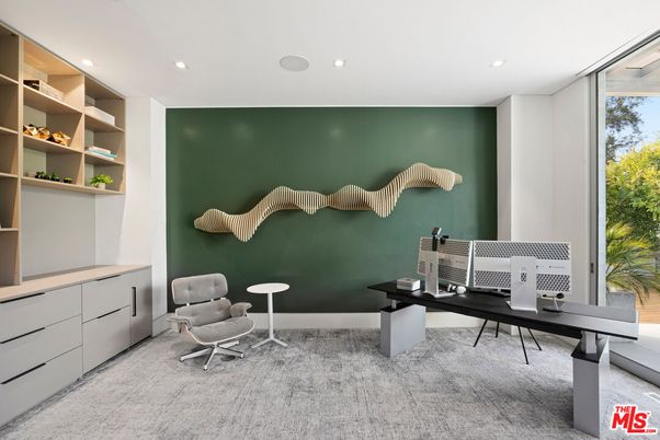 Home Office, Interior, Recessed Lighting