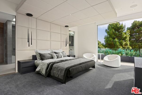 Bedroom, Interior, Pendant Lights, Recessed Lighting