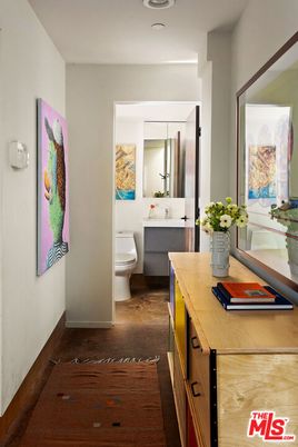 Bathroom, Interior, Recessed Lighting, Wood Texture Flooring