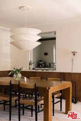 Dining room, Interior, Pendant Lights