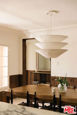Dining room, Interior, Pendant Lights