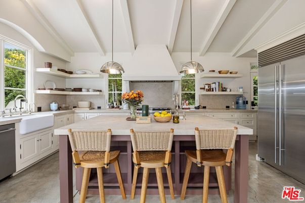 Interior, Kitchen, Pendant Lights, Stainless Steel Appliances