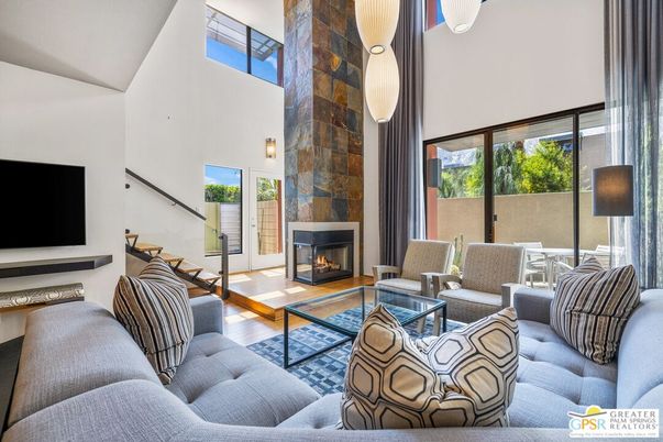 Dining room, Fireplace, Interior, Living room, Wood Texture Flooring