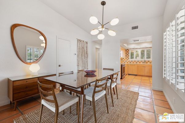 Dining room, Interior, Pendant Lights