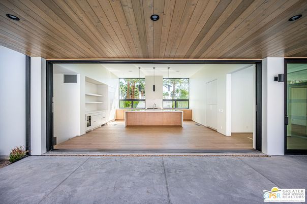 Exterior, Pendant Lights, Wooden Ceilings, Wood Texture Flooring