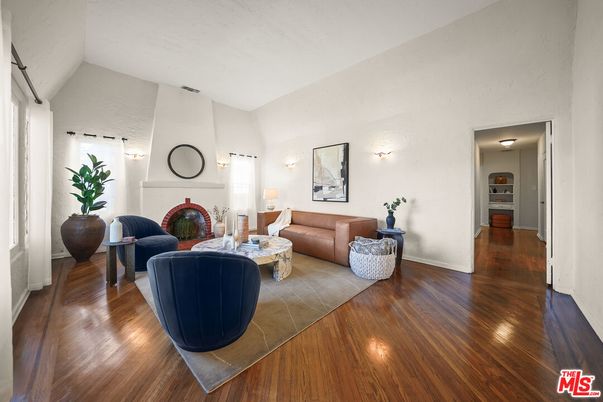 Fireplace, Interior, Living room, Wood Texture Flooring