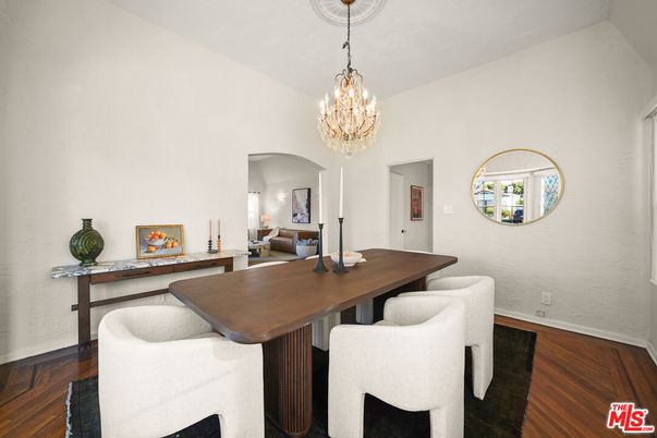 Chandelier, Interior, Wood Texture Flooring