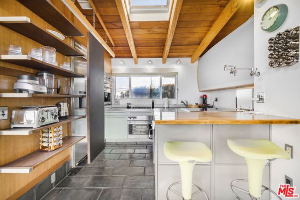Interior, Kitchen, Stainless Steel Appliances, Wooden Beams, Wooden Ceilings