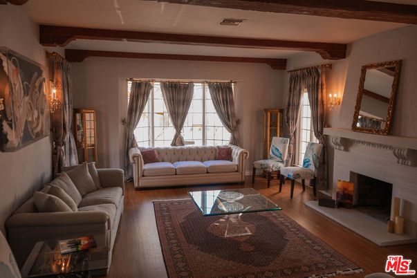 Fireplace, Interior, Living room, Wood Texture Flooring