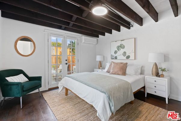 Bedroom, Interior, Wooden Beams, Wooden Ceilings, Wood Texture Flooring