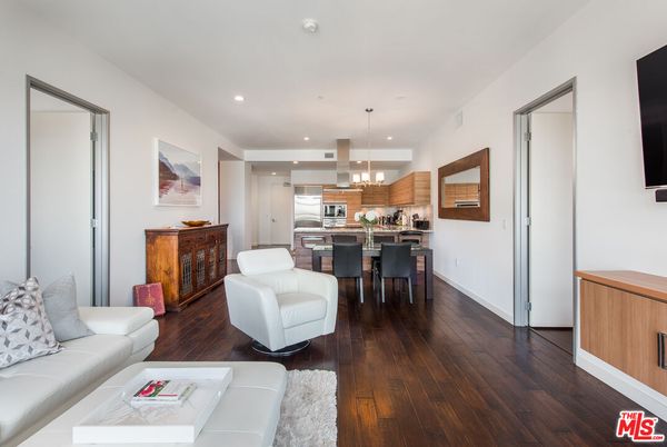 Dining room, Interior, Kitchen, Living room, Pendant Lights, Recessed Lighting, Stainless Steel Appliances, Wood Texture Flooring
