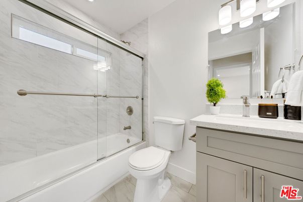Bathroom, Glass Shower, Interior, Marble, Marble Walls, Recessed Lighting