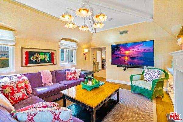 Chandelier, Fireplace, Interior, Living room, Wood Texture Flooring