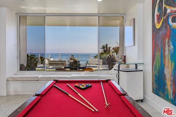 Billiard Table, Game Room, Interior, Recessed Lighting, Water