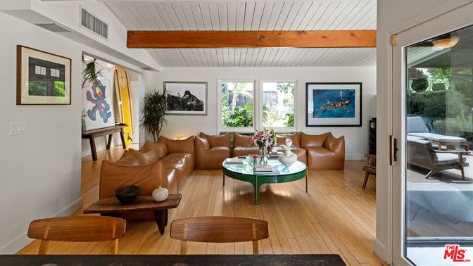 Interior, Living room, Wooden Beams, Wood Texture Flooring