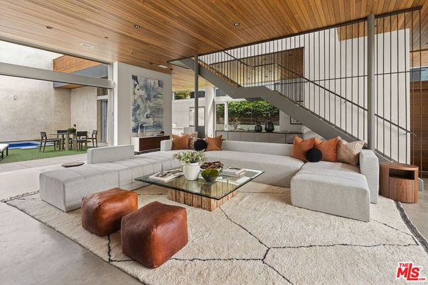 Dining room, Interior, Living room, Recessed Lighting, Wooden Ceilings