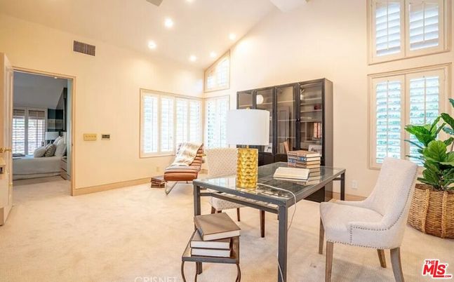 Home Office, Interior, Recessed Lighting