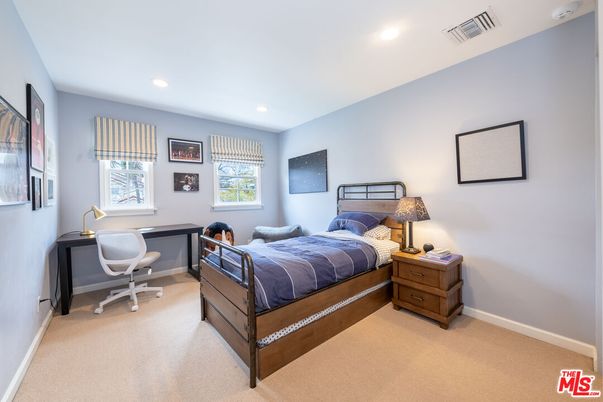 Bedroom, Home Office, Interior, Recessed Lighting