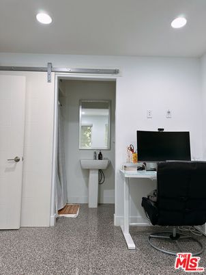 Home Office, Interior, Recessed Lighting