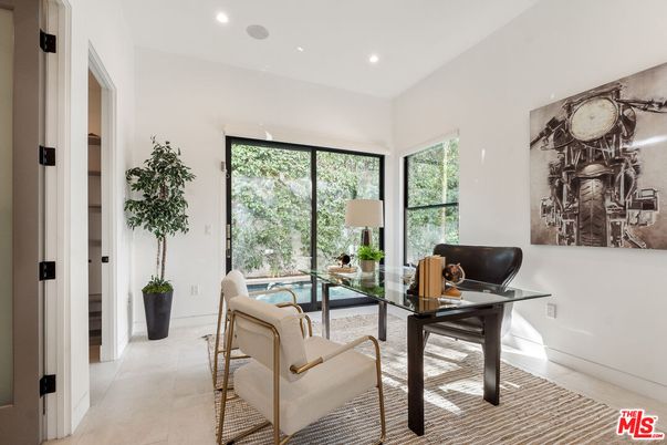 Home Office, Interior, Recessed Lighting