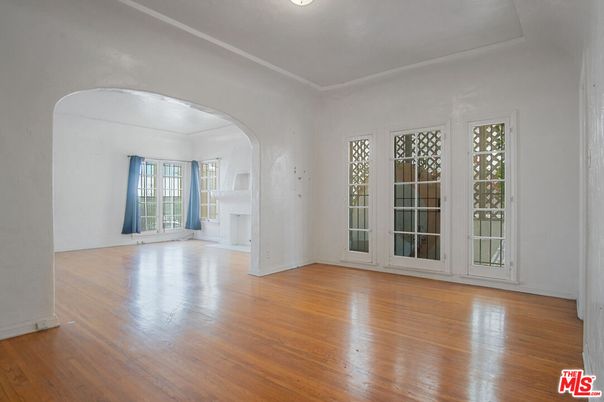 Empty room, Interior, Wood Texture Flooring
