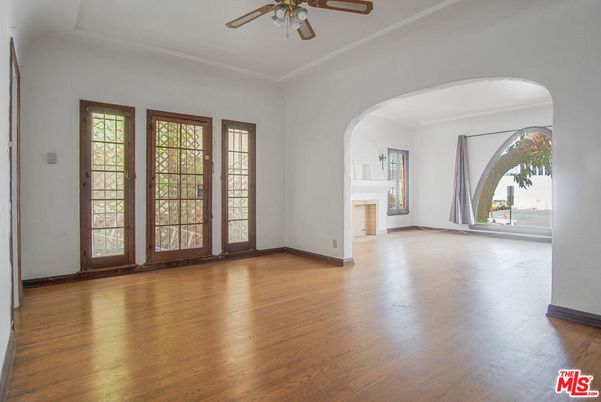 Empty room, Interior, Wood Texture Flooring