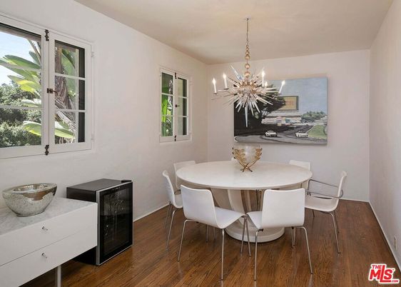 Chandelier, Dining room, Interior, Pendant Lights, Wood Texture Flooring