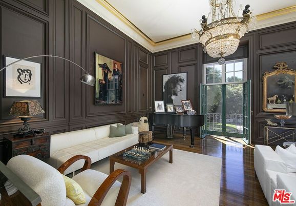 Chandelier, Interior, Living room, Piano, Wood Texture Flooring