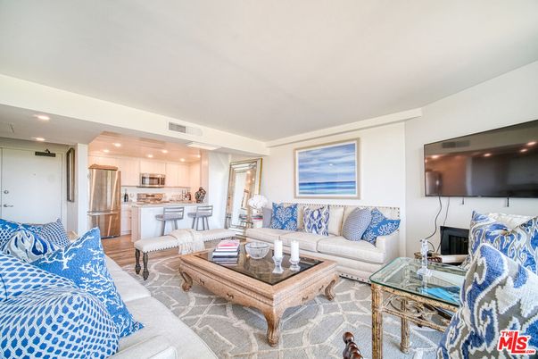 Interior, Kitchen, Living room, Recessed Lighting, Stainless Steel Appliances, Wood Texture Flooring