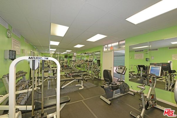 Fitness Equipment, Gym, Interior, Recessed Lighting