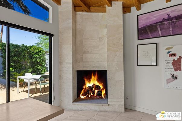 Fireplace, Interior, Stone Walls, Wooden Beams, Wooden Ceilings