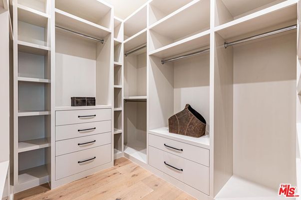 Interior, Walk-in Closets, Wood Texture Flooring