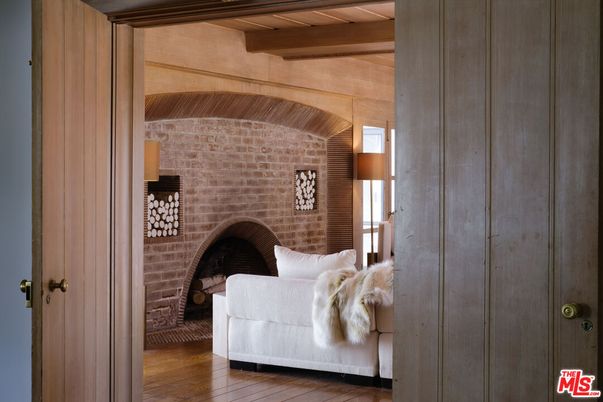 Fireplace, Interior, Stone Walls, Wooden Beams, Wooden Ceilings, Wood Texture Flooring