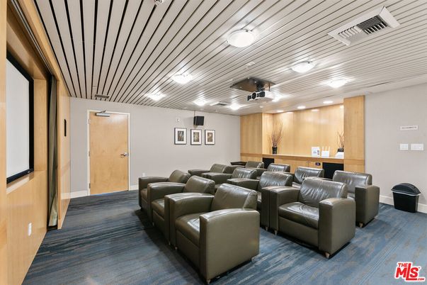 Home Theatre Room, Interior, Projection Screen, Recessed Lighting, Theatre Room