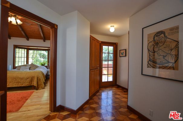 Bedroom, Interior, Wooden Beams, Wooden Ceilings, Wood Texture Flooring