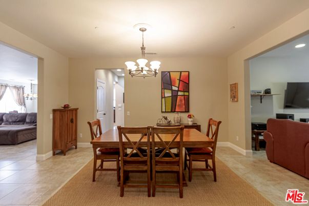 Chandelier, Dining room, Interior, Recessed Lighting